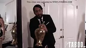 French anal milf maid Dana DeArmond fucks teen in doggystyle