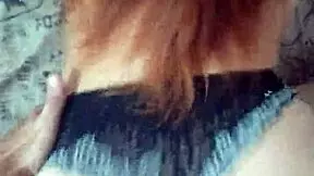 The young stepsister moves her big ass as I fuck her tight pussy doggystyle, she loves it