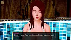 Hey, my new family with redhead milf and blonde.