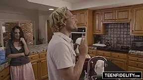 Good girl Nickey Huntsman gets naughty after bible study.