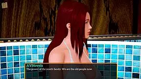 Hey, my new family with redhead milf and blonde.