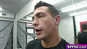 sweet chicks enjoy a hard workout pole for pleasure