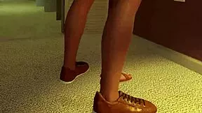 Amy looks so cute eating cum at the party game!