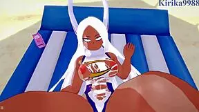 i watch himiko toga and mirko fuck intensely