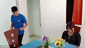 hey, i convinced my hermanastra to suck me off until i finish