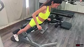 Trainer Suggested New Exercises And Fucked Me During Training