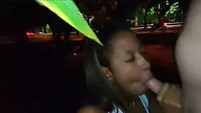 My BROTHER'S girlfriend MILKS me in PUBLIC - Lauren Latina