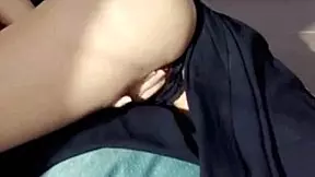 Latina Teen Masturbates To Sleep