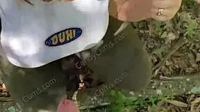 i, the random jogger, gets deepthroat on trail pov - candycourt