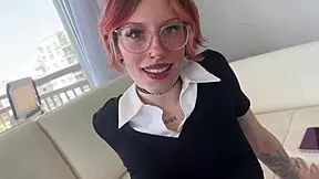 Girls enjoy sharing oral pleasure