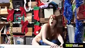 ivory-skinned redhead teen gets roughly fucked