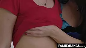 sexy milf teaches stepdaughter shyla jennings tribbing and licking