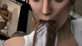 3D cartoon audition: Porn star returns