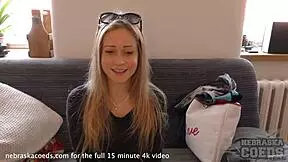 Debut actress Kima's first scene