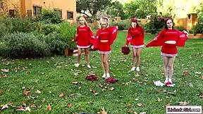 Teen explores stepmom's huge hairy tits with oral and fingering