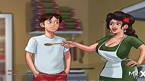 Summertime saga episode 1 43 showcases intense action with big mature mexican ass in hentai style