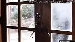 New foster teen casually sucks and rides stepdaddy’s big cock. Wild scene unfolds.