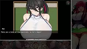 Young wife strips for gaming fun