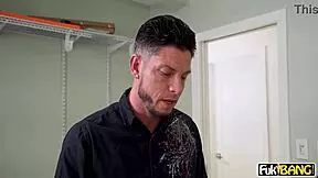 melody foxx french maid gets huge cock accidently in bedroom