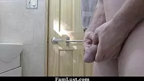 Stepsis Caresses Her Stepbrothers Cock Using Her Mouth - Famlust