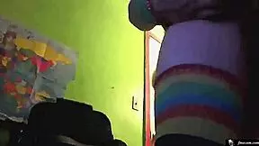 Very Cute Teen Emo Girl Fucks Webcam