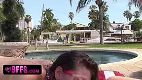 patriotic teen spunked in high definition outdoor party