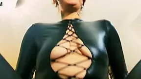 Leather-clad Asian teen's kinky journey