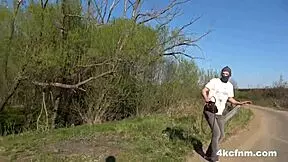 Mugger fucking with the wrong granny who teases with sloppy handjob