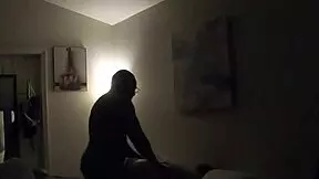 chubby latina wife invites a young big black cock into her room.