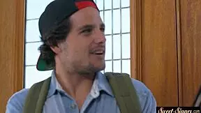 Petite Latina teen gets fucked and jizzed on in this full movie.