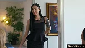 Petite Latina teen gets fucked and jizzed on in this full movie.