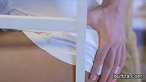 Does this tiny teen want her pussy and asshole reamed?