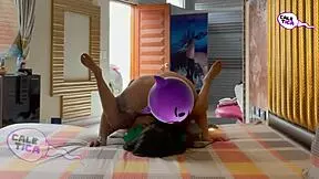 Brenda's first day turns erotic