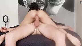 Hey, check out this petite Latina's first time taking it in the ass, so hot and intense!