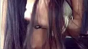 Hey, this perfect-bodied brunette wants to be a pornstar, should she debut on my channel?