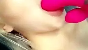 Blonde Teen Teases Rose Vibrator