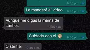 Chatting with Oscar's girlfriend