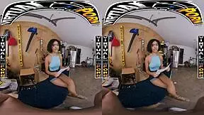 Virtual porn - helping your sexy mixed race daughter dani diaz ace the exam pov