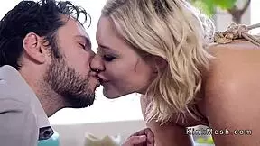 Brat Teen 18+ and Milf Face Intense Anal Bondage Action