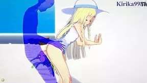 Lillie and Jessie Musashi in intense Pokemon hentai