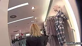 The fantastic czech teen gets seduced in the hypermarket and fucked in pov i guess