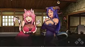 Reborn in sin: Avesome Futanari adventure in a perverted tavern