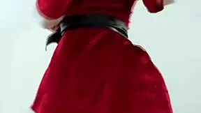 Stepsisters Emma Starletto and Britt Blair surprise Alex with fingering and masturbation in bedroom for Christmas