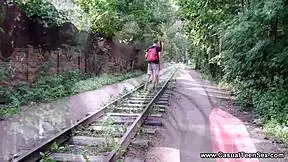 fuck slender teen lia hard in close up riding and licking pussy!