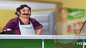 Summertimesaga - Teen 18+ Crashed In The Barn After Uncensored Sex With Big Ass.