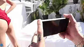 i'm hooked on this e-girl taking an anal creampie at azukat com