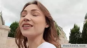 Dude tapes first anal fuck with euro babe in hardcore sex