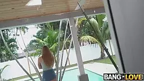 World class tits and ass of Angel Young