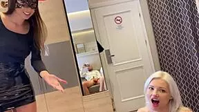 petite blonde nails double bj in pov couple porn casting, wow! 😲