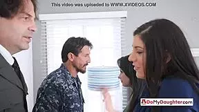 Law enforcement stepdaddies swapping daughters for oral and banging sessions